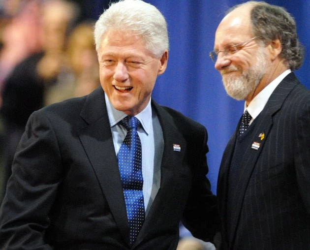 Jon Corzine and Bill Clinton Jon Corzine and Bill Clinton