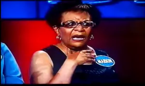 Shocked Contestant on Family Feud Shocked Contestant on Family Feud