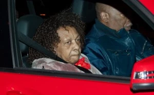 Whitney Houston's mother Cissy arrives at the Whigham Funeral Home in Newark Whitney Houston's mother Cissy arrives at the Whigham Funeral Home in Newark