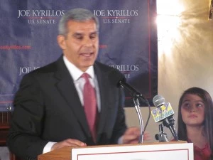 Joe Kyrillos announces his candidacy for US Senate Joe Kyrillos announces his candidacy for US Senate