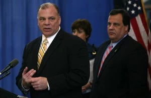 Steve Sweeney and Chris Christie Steve Sweeney and Chris Christie
