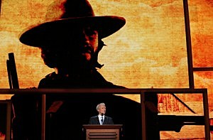 Clint Eastwood speaks during the final day of the Republican National Convention Clint Eastwood speaks during the final day of the Republican National Convention