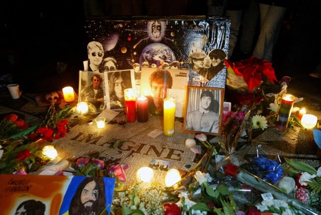 Anniversary of John Lennon's Death in New York Remembering the Anniversary of John Lennon's Death in New York