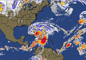 Sandy in the tropics Sandy in the tropics