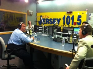 Governor Christie during April's Ask The Governor Governor Christie during April's Ask The Governor