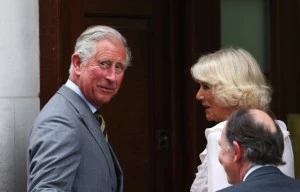 Prince Charles, Prince of Wales and Camilla, Duchess of Cornwall arrive at The Lindo Wing Prince Charles, Prince of Wales and Camilla, Duchess of Cornwall arrive at The Lindo Wing