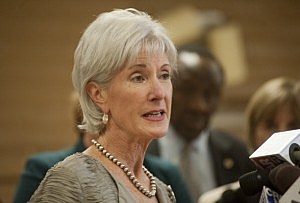Health and Human Services Chief Kathleen Sebelius Health and Human Services Chief Kathleen Sebelius