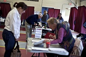 Gov. Chris Christie Casts His Vote In New Jersey's Gubernatorial Election Gov. Chris Christie Casts His Vote In New Jersey's Gubernatorial Election