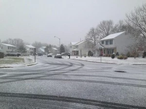 Snow in Howell Snow in Howell