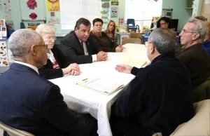 Governor Christie meets with Sandy-impacted residents Governor Christie meets with Sandy-impacted residents