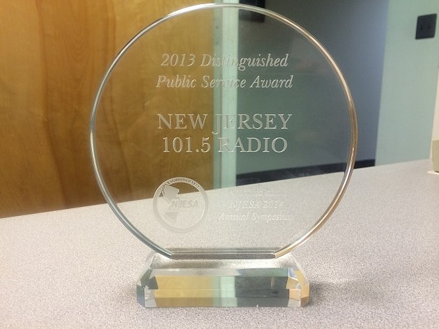 NJ1015 Award from the NJSEA NJ1015 Award from the NJSEA