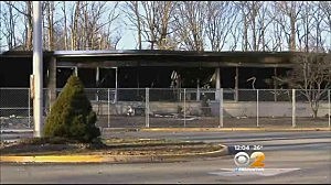 Burned out James Monroe Elementary School in Edison Burned out James Monroe Elementary School in Edison