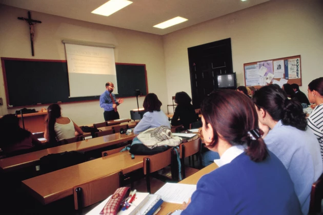 College classroom