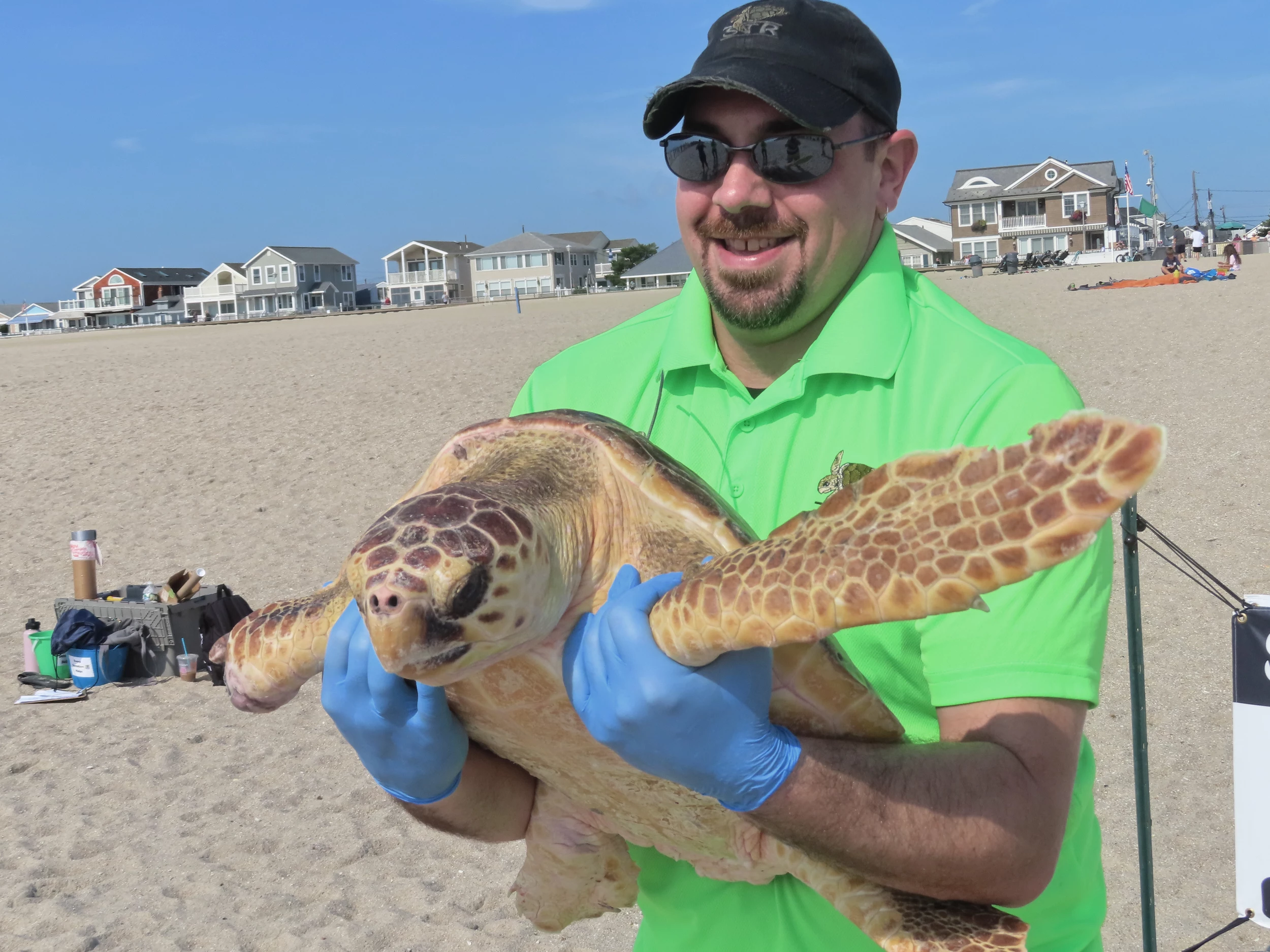 World's toughest turtle? Survivor among 8 returned to ocean at Jersey
Shore