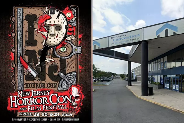 (NJ Horror Con, NJ Convention and Expo Center - Google Maps / Canva)