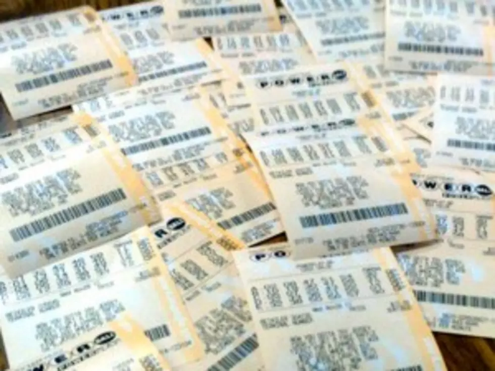 Lots of Powerball tickets