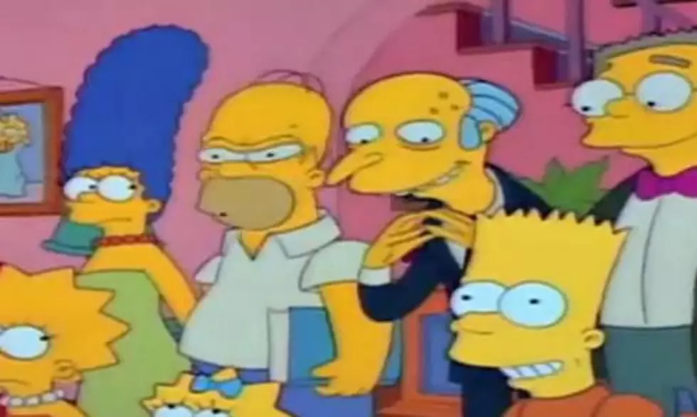 Funny signs from The Simpsons