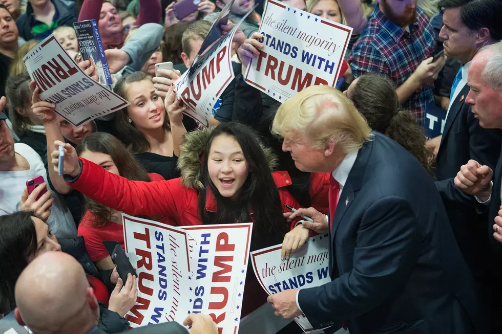Donald Trump Campaigns In Grand Rapids