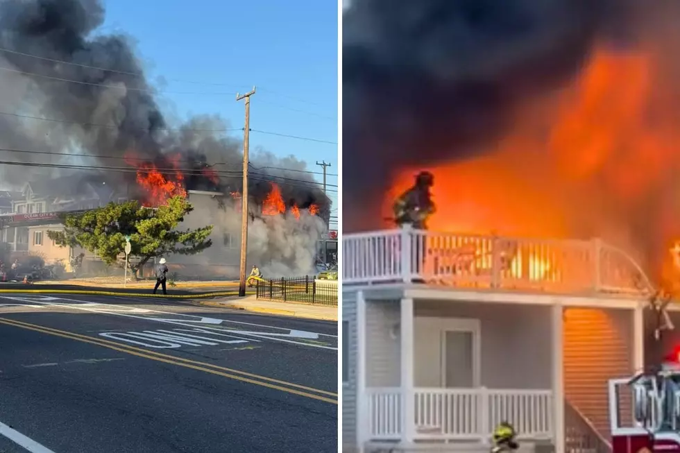 Firefighter escapes Ocean City, NJ house fire with seconds to spare