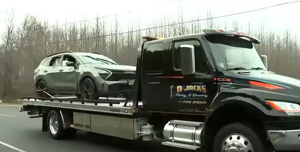 NJ woman, 26, killed after car slides hundreds of feet in icy road into body of water